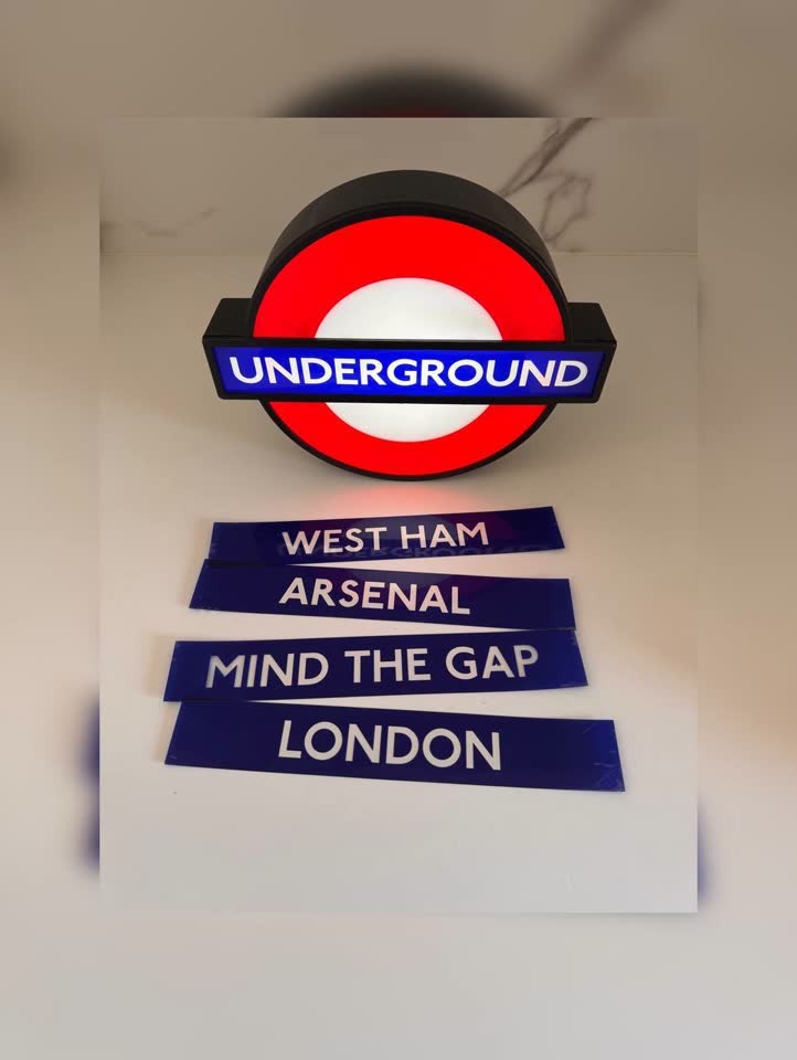 Светильник London Underground Lightbox Mini