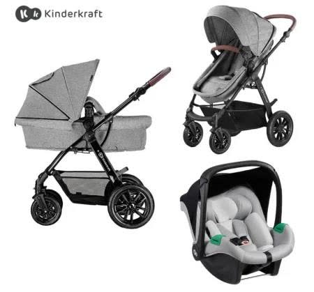 Коляска 3 в 1 Kinderkraft MOOV