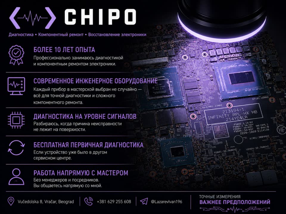 Popravka laptopova i digitalne elektronike u Beogradu