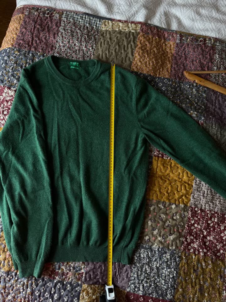 джемпер из тончайшей 100% мериносовой шерсти, benetton