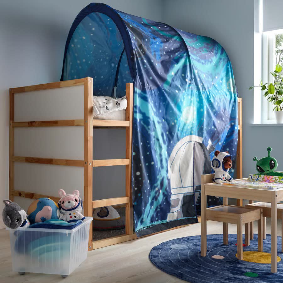 IKEA Kura krevet i krov za njega