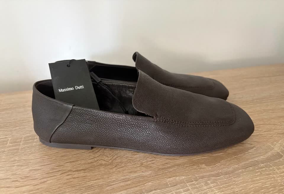 Лоферы Massimo Dutti, размер 38