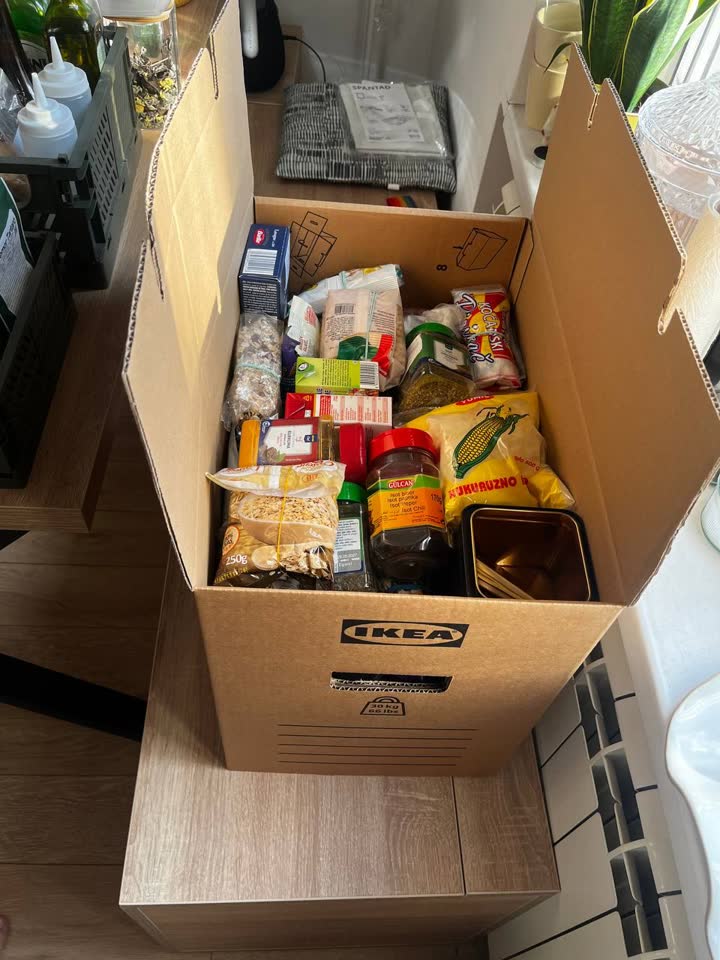 Коробка продуктов