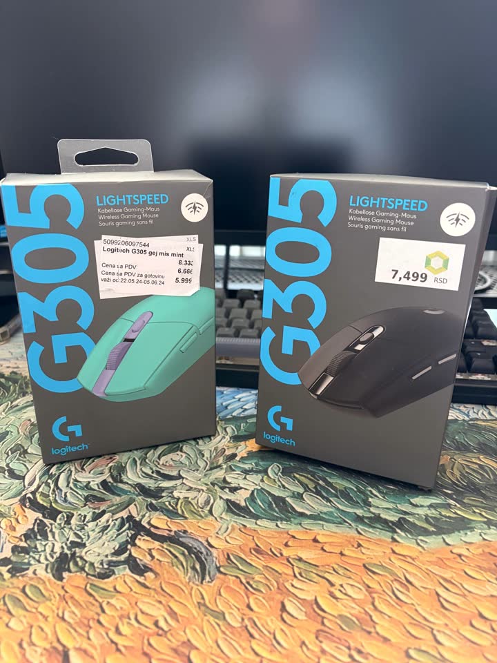 Продаю 2 мышки Logitech g305