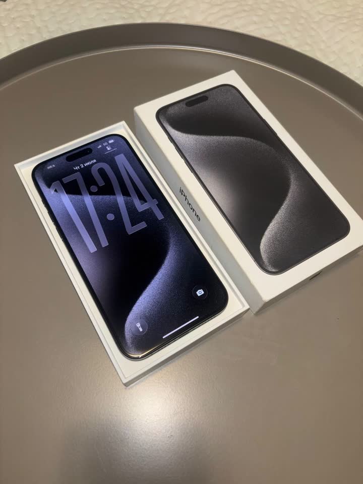 iPhone 15 Pro Max Black Titanium 512GB