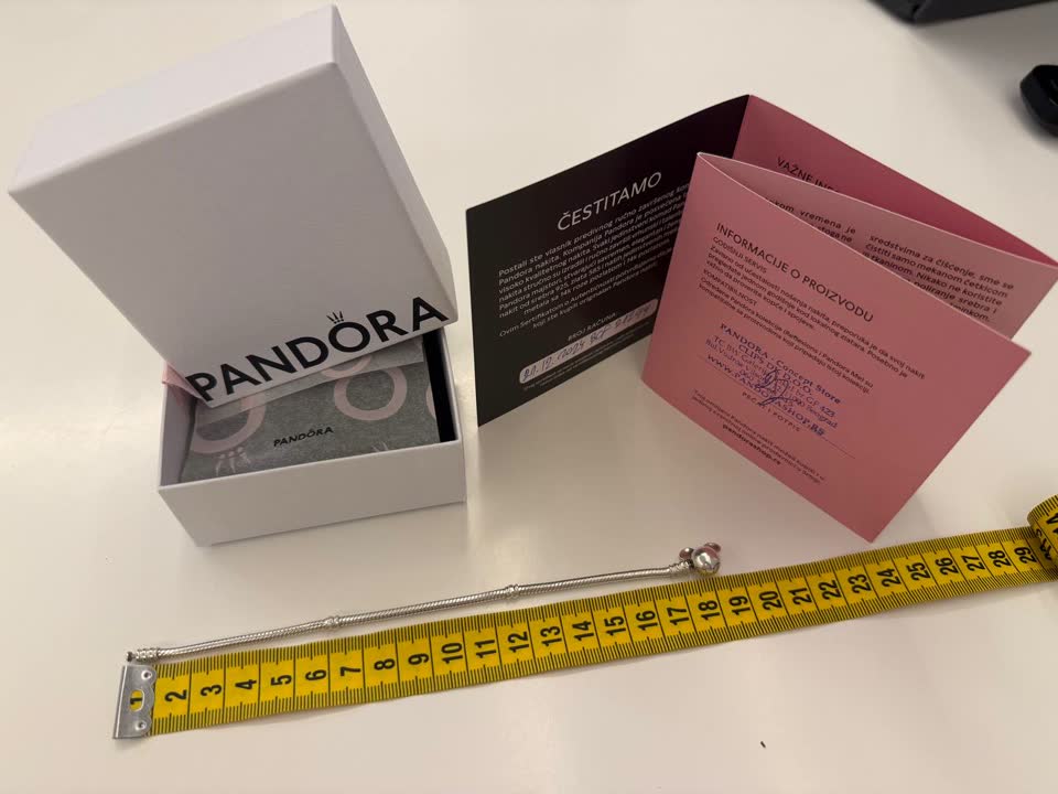 Браслет Pandora Mickey Mouse, 18 см
