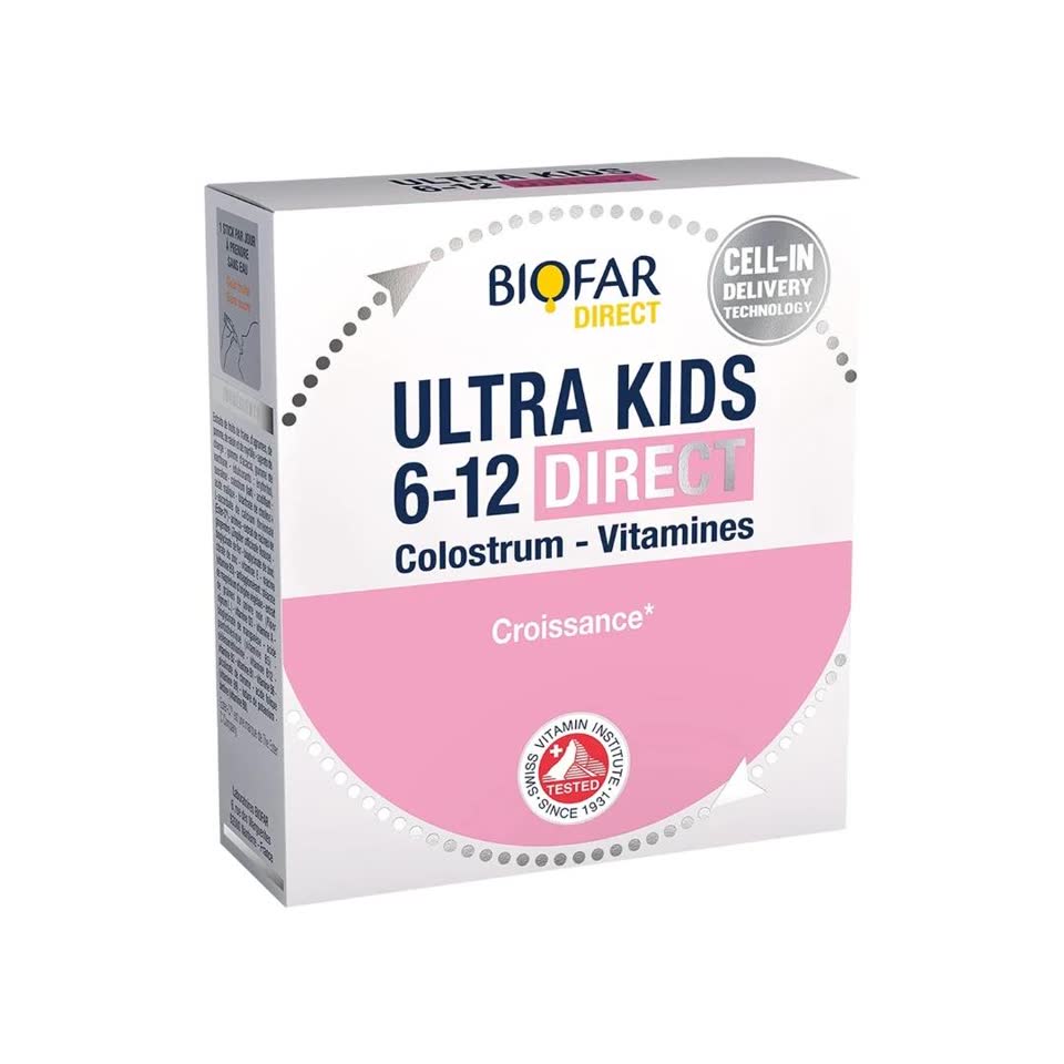 BIOFAR Direct ULTRA KIDS Vitamini za Decu od 6-12 Godina 14 Kesica