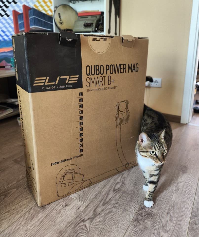 Prodajem biciklistički trenažer Elite Qubo Power MAG Smart B+