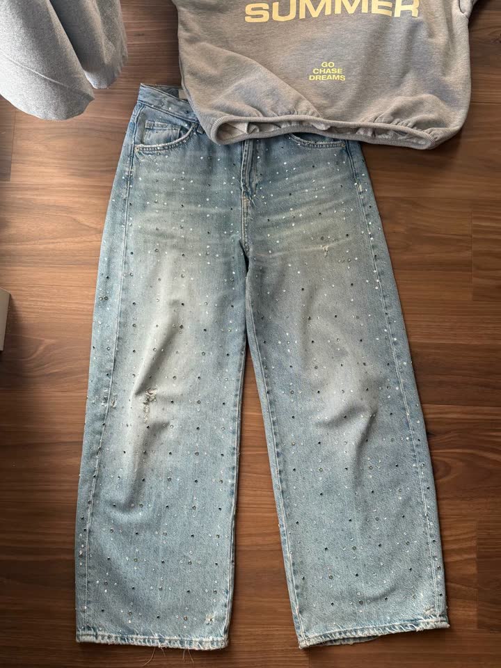 Продаю джинсы Zara Baggy и аладдины Massimo Dutti