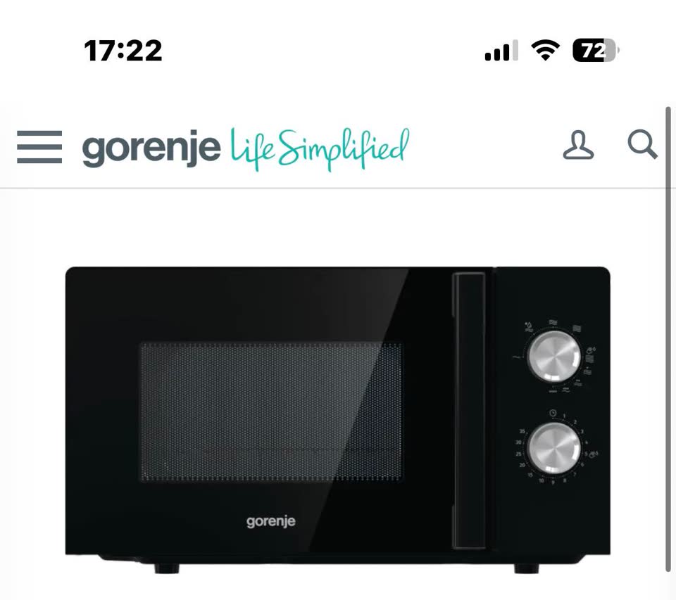 Gorenje mikrotalasna rerna
