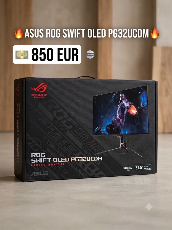 ASUS ROG Swift OLED PG32UCDM (31.5")