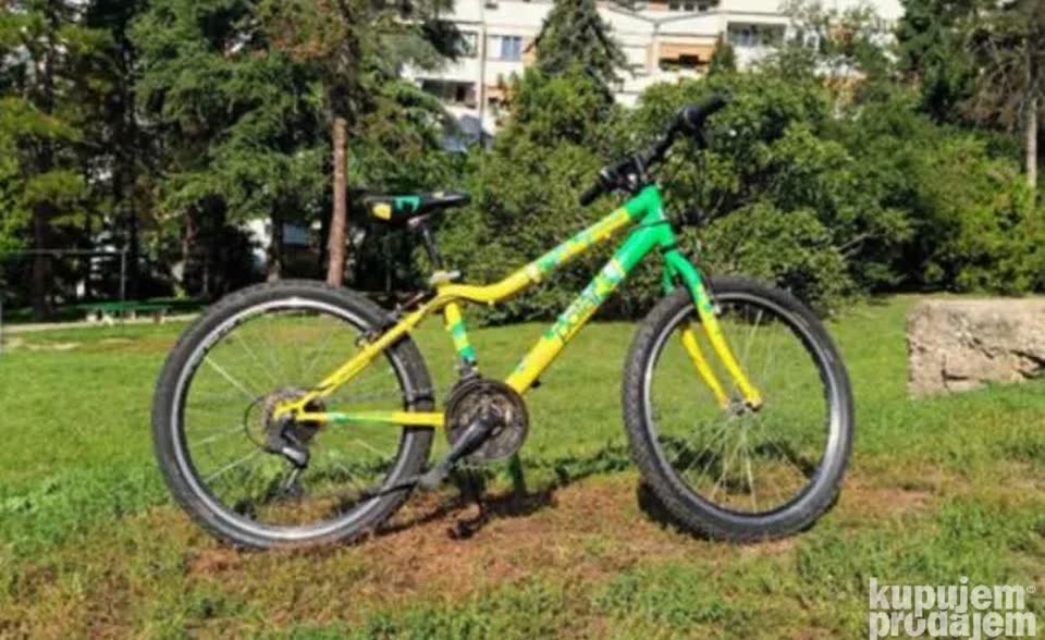 Bicikl Polar Geronimo 24’ v-brake. Za dete od 8 godina (125 cm) 10000 din