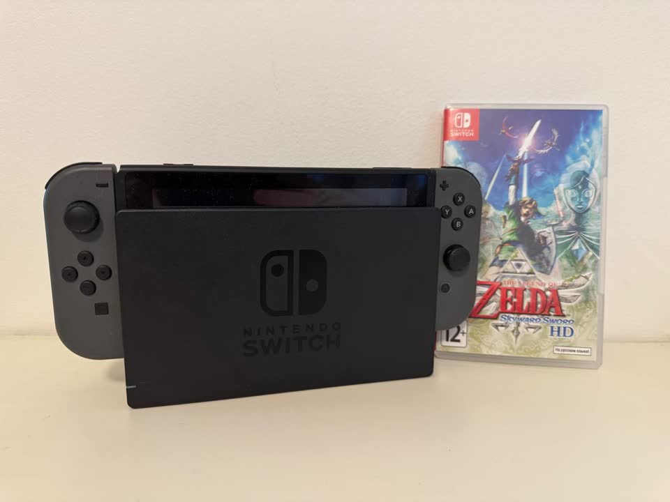 Nintendo Switch prva verzija, siva boja