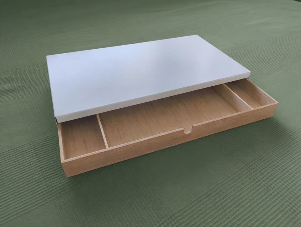 Ikea ELLOVEN подставка с ящиком по монитор