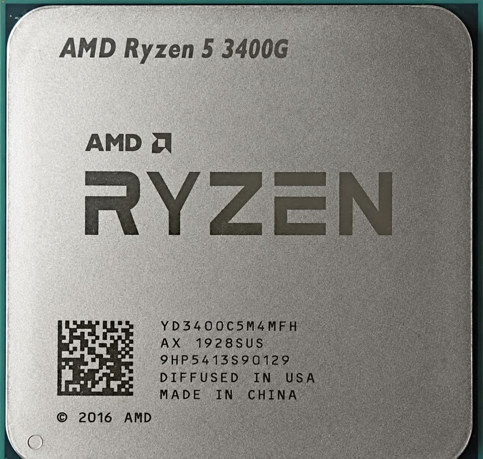 Продаю процессор AMD Ryzen 5 3400G. - 4500 rsd