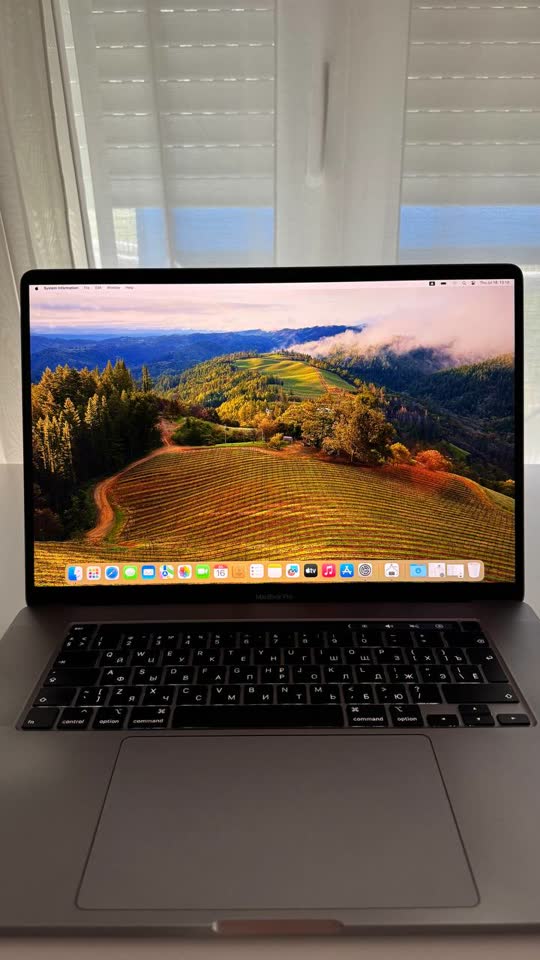 MacBook Pro 16 2019 i7 16Gb RAM 512 SSD