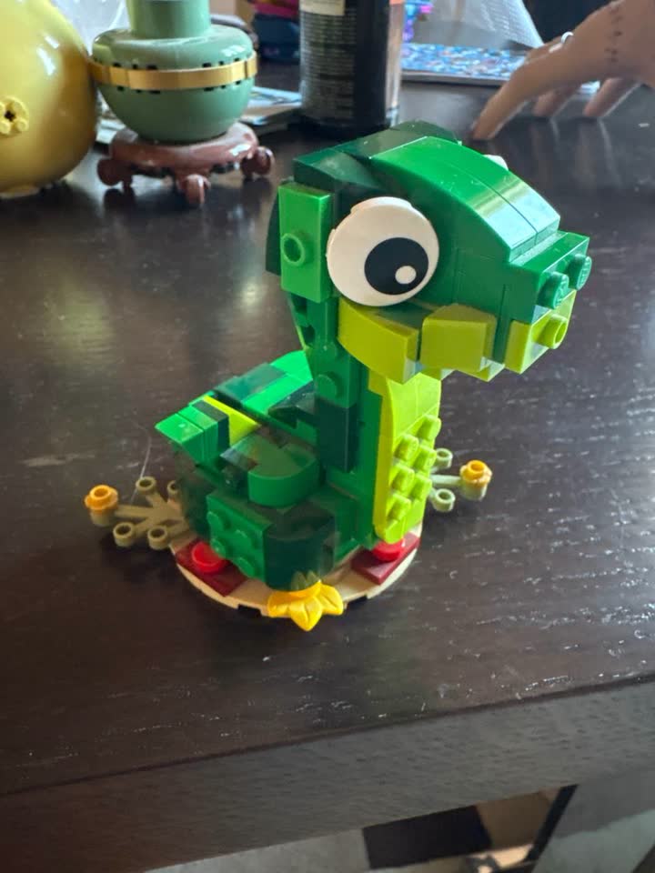 Lego sastavljeno bez uputstva i bez kutije