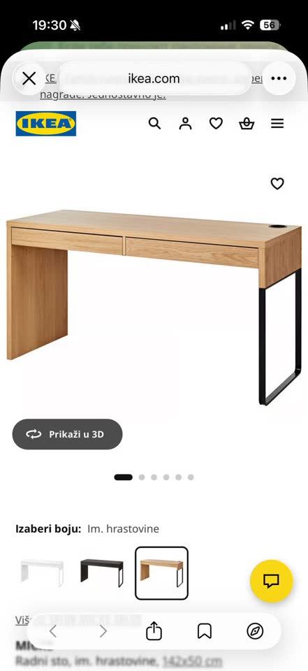 Ikea radni sto