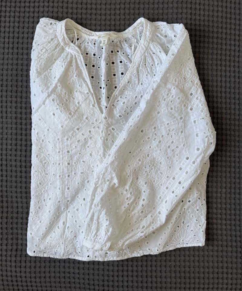 Белая рубашка/блузка H&M