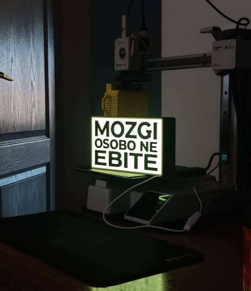 Светильник на 3D-принтере