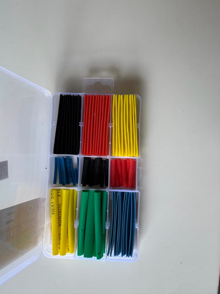 Set termo bužira i plastičnih vezica