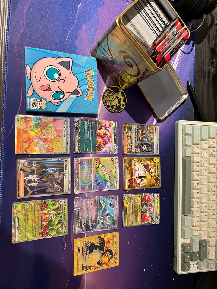 Pokemon kartice, zatvorena ambalaža iz Meka, kutija za kartice