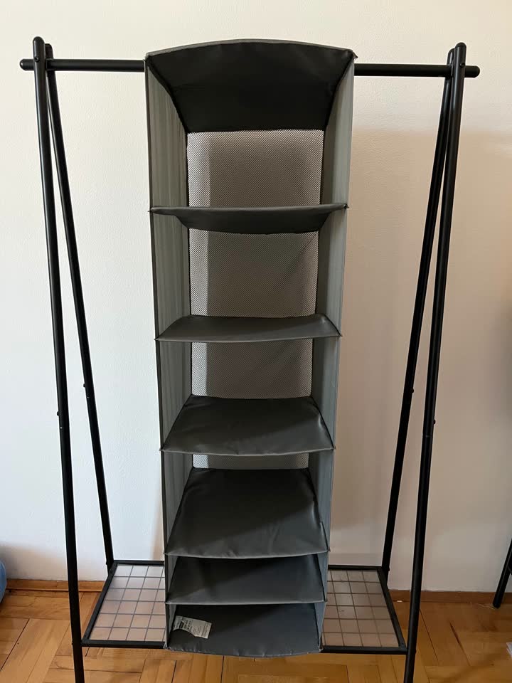 Ikea SKUBB viseća polica / Emezetta stajaći garderober