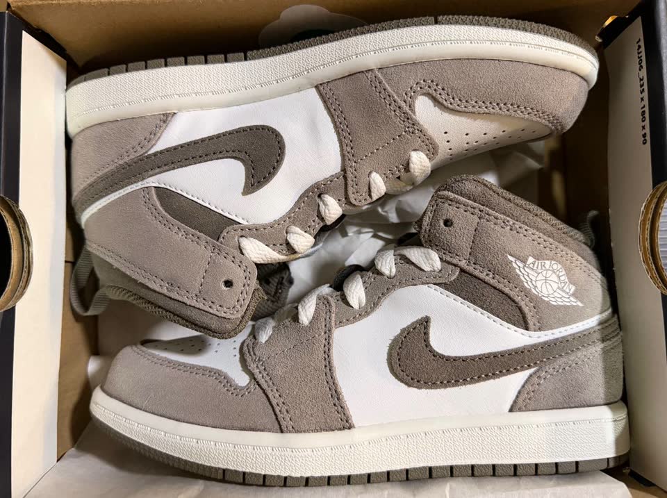 Jordan 1MID (PS) детские кроссовки