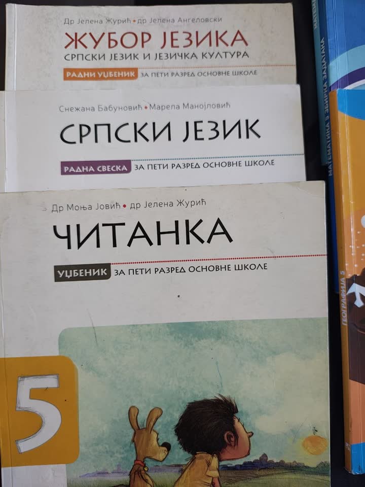 Učbenici za 5. razred (5. razred) osnovne škole