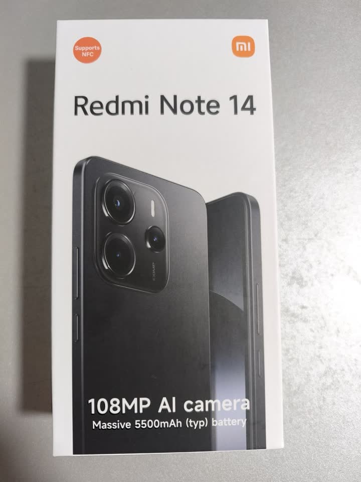 Redmi Note 14 Midnight Black 8/256 GB