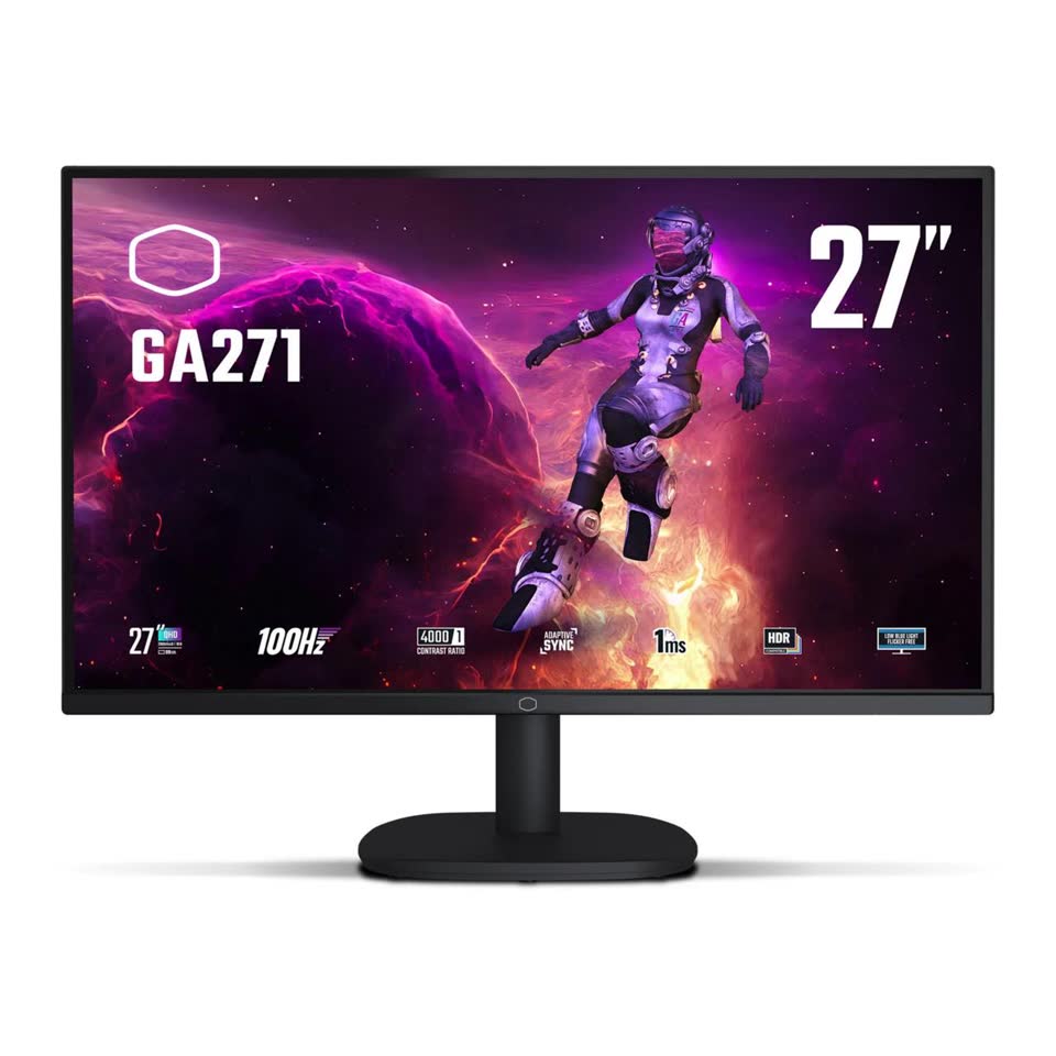 Монитор Cooler Master GA 271 и кронштейн GEMBIRD MA-DA1-05
