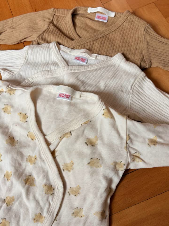 Набор бодиков с рукавами Zara