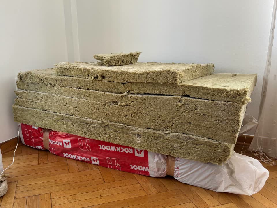 Mineralna vuna za toplotnu/zvučnu izolaciju