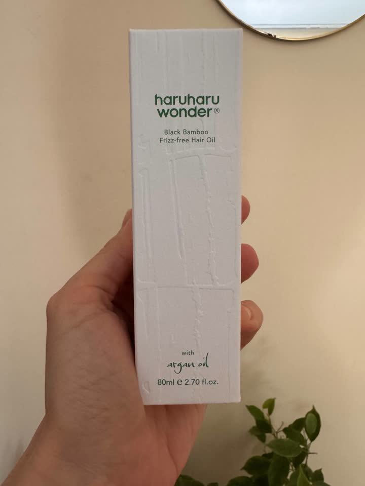 Haruharu Wonder Black Bamboo Frizz-Free Hair Oil легкое несмываемое масло для волос