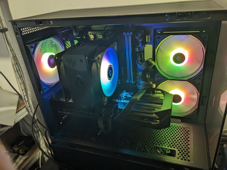 A620M PLUS WIFI / 7500X3D / RX9070XT 16GB комплект