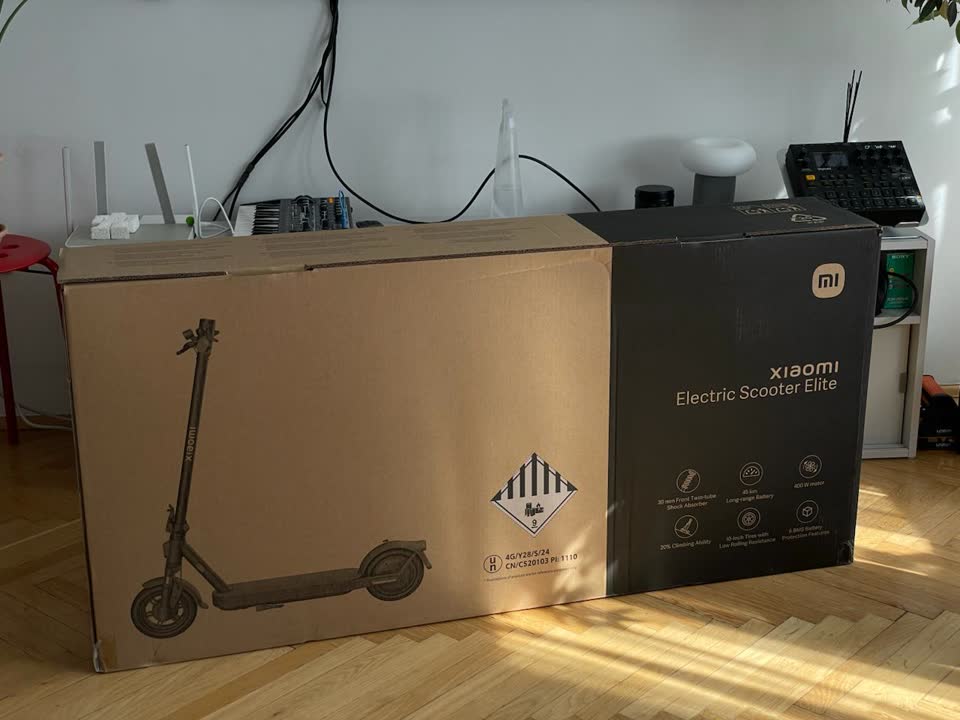 Самокат XIAOMI Electric Scooter Elite