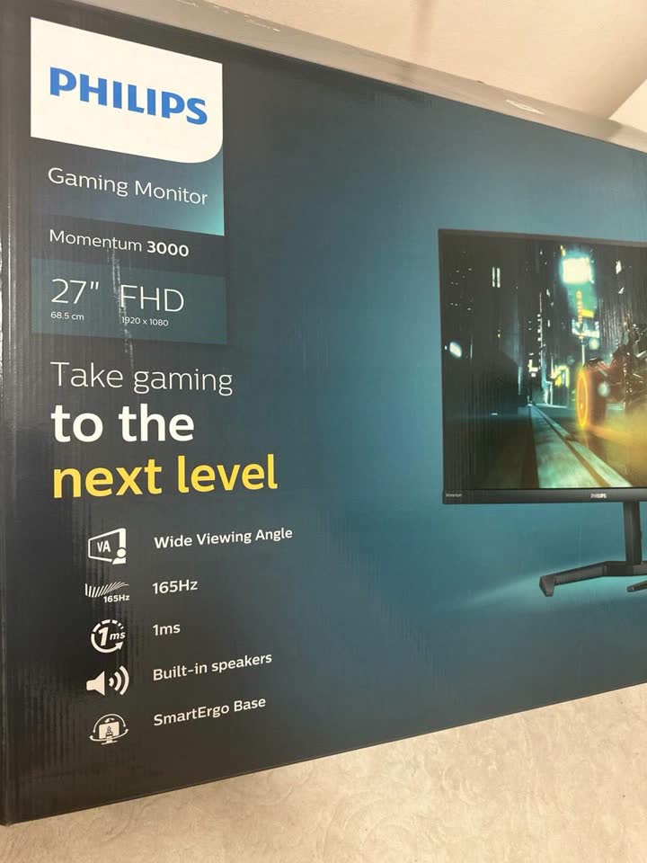Monitor Philips Momentum 27" / 165Hz / VA / Full HD