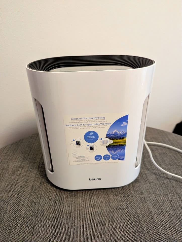 Продам очиститель воздуха (air purifier) Beurer LR-210 с ионизатором.