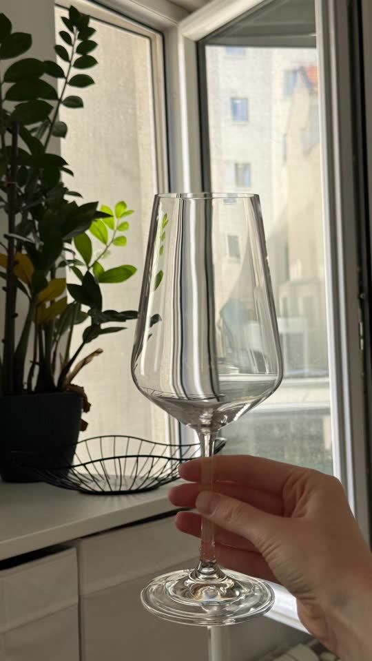 Классические бокалы Zara Home на тонкой ножке