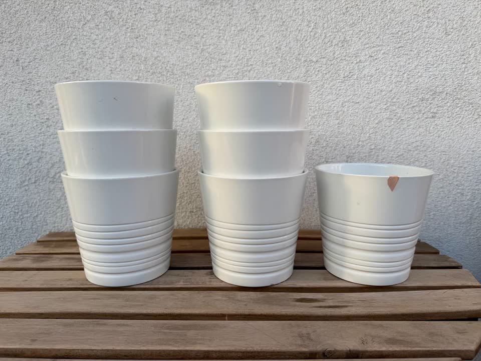 IKEA MUSKOT керамические кашпо