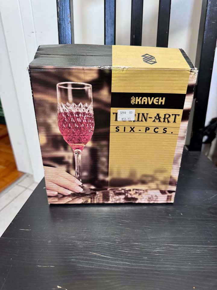 Čaše od debelog stakla