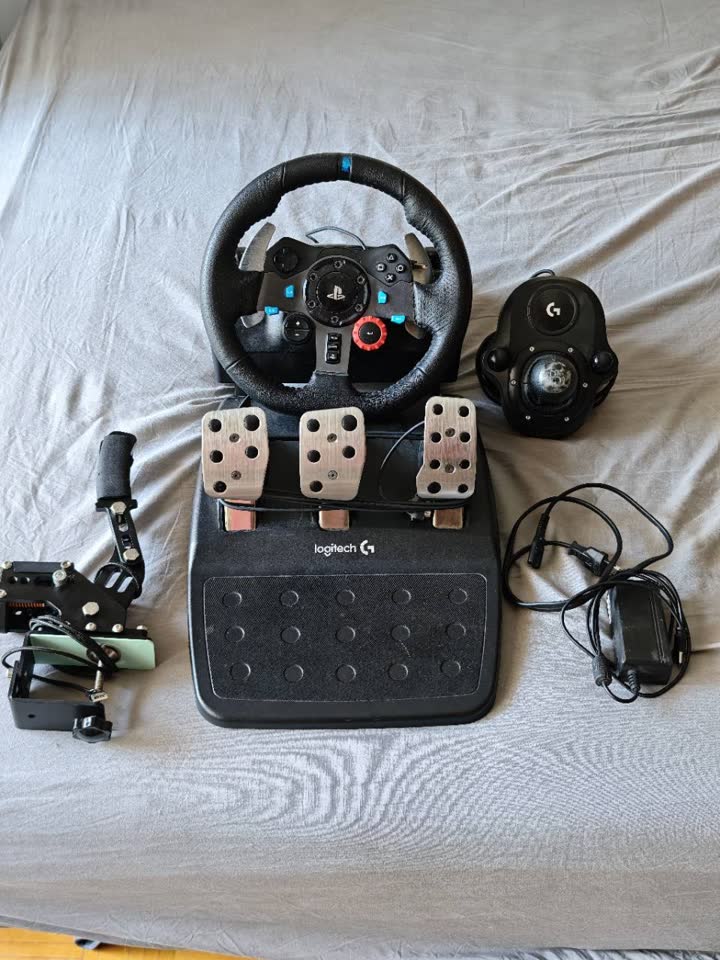 Komplet za simrejsing Logitech G29 sa ručnom kočnicom
