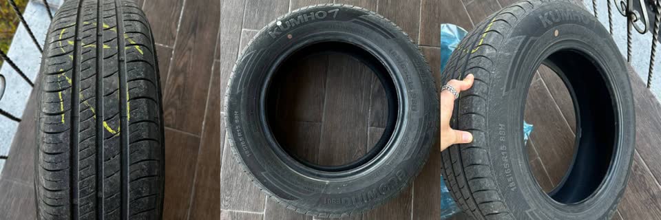 Продам комплект шин Kumho Ecowing ES 01 185/65 R15 88H