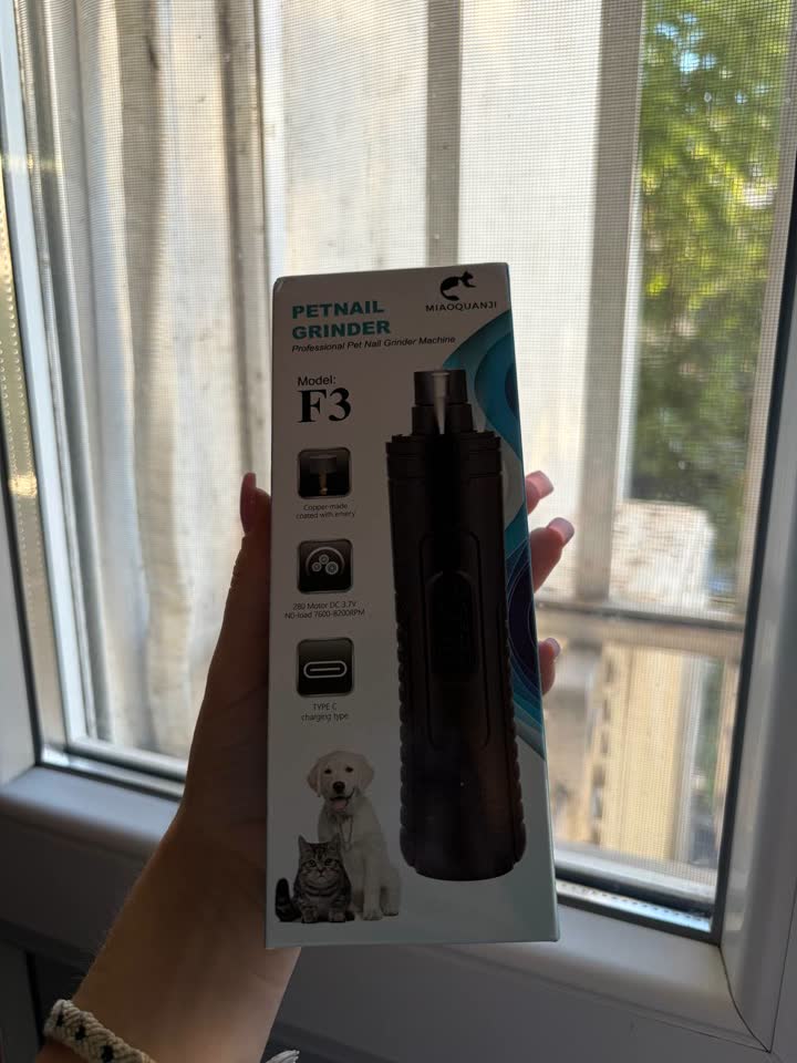 Nova mašinka za šlajfovanje noktiju Pet Nail Grinder F3