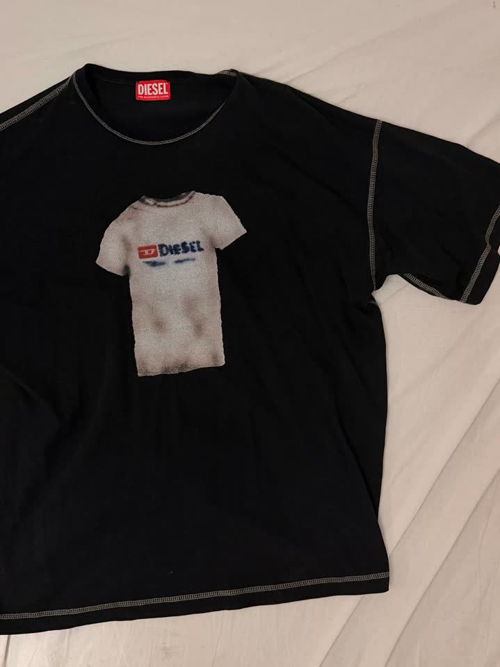 Футболки Diesel, Zara, Bershka