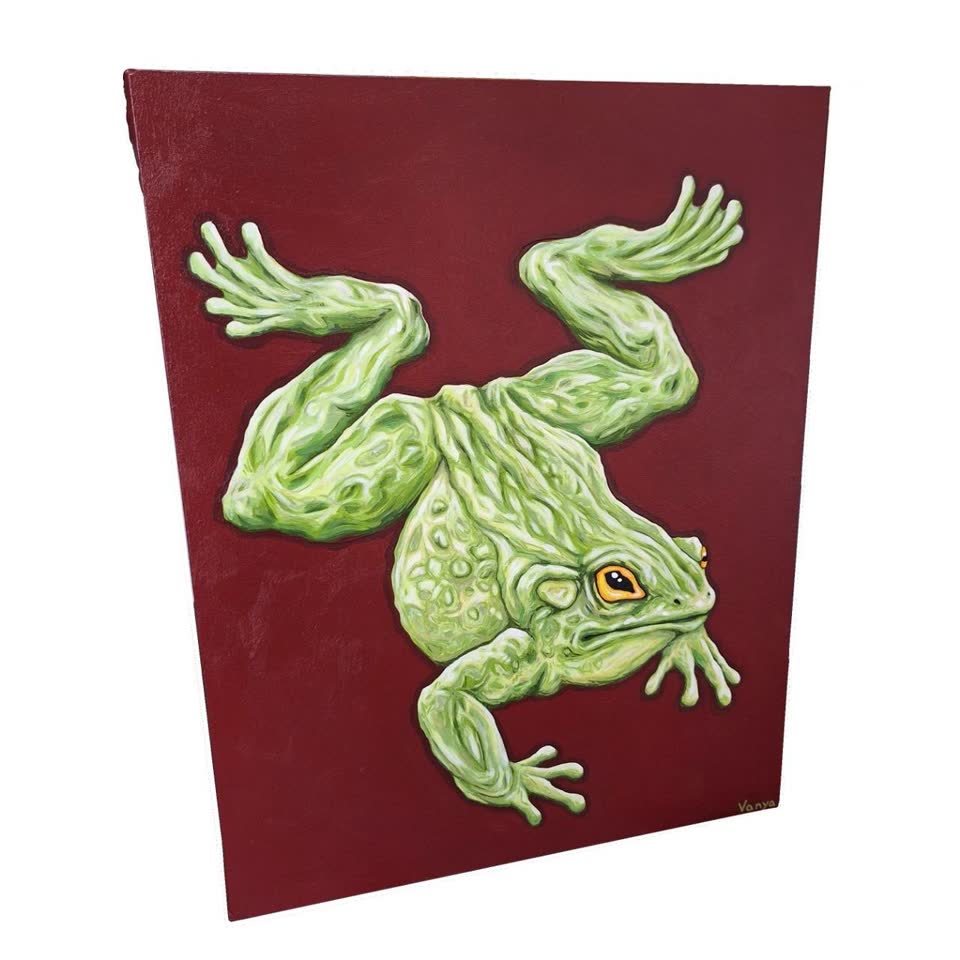 Продам работу / картину "Yokai Frog"