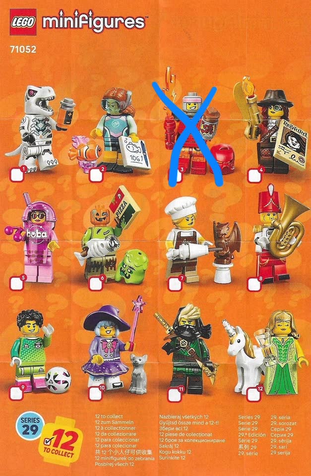 Prodajem kolekcionarske LEGO Minifigures Series 29