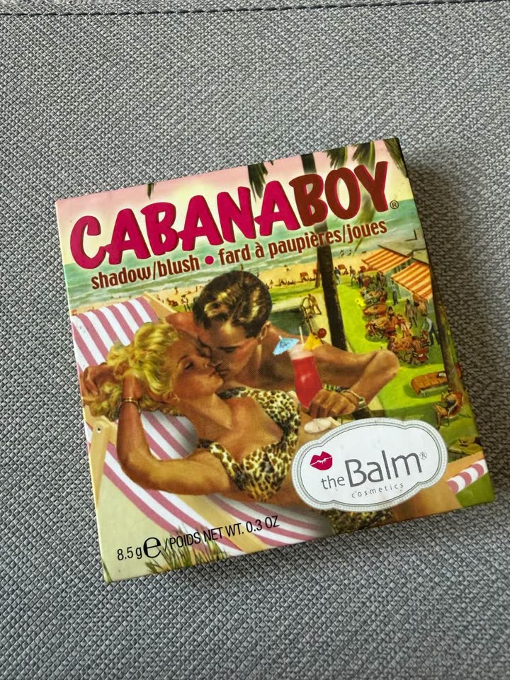 Talc free rumenila theBalm cosmetics Cabana boy