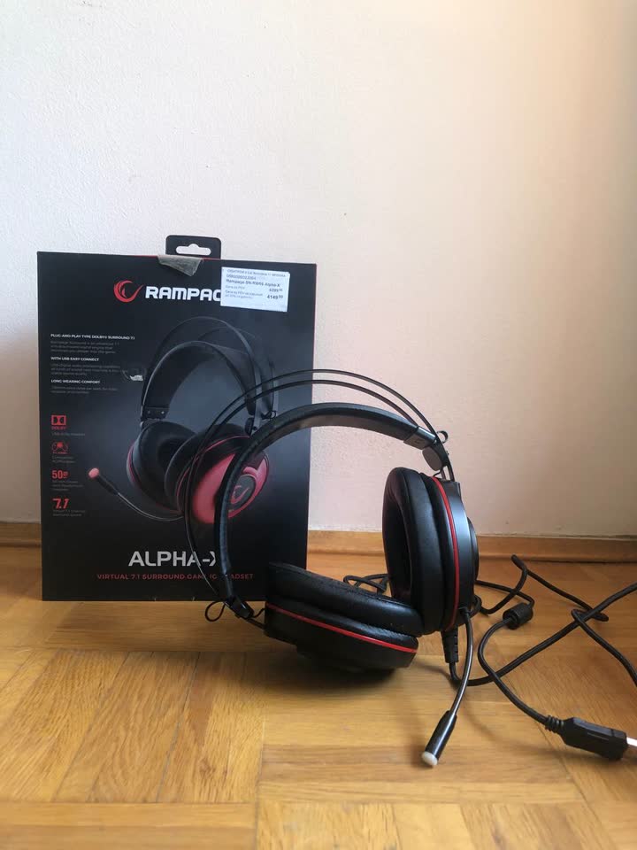 Prodajem slušalice Rampage Alpha-X