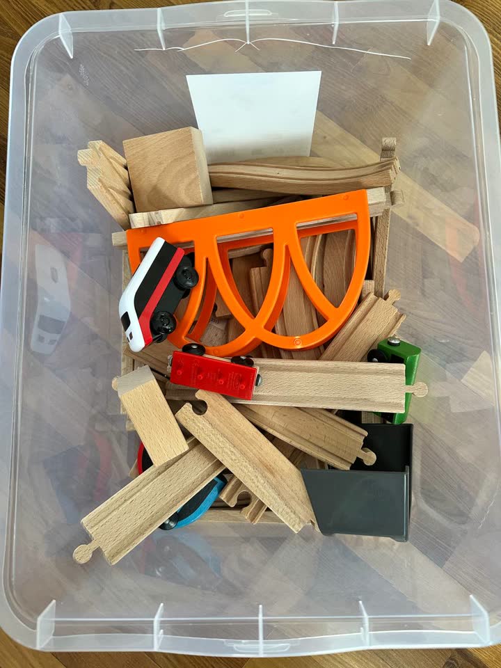 Drvena železnica IKEA LILLABO set